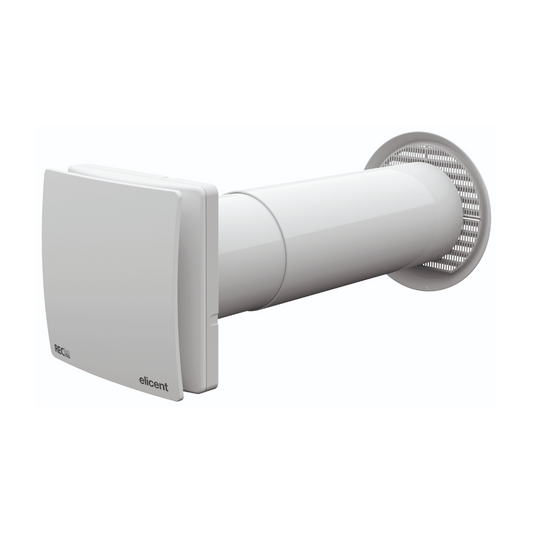 Push & Pull Single Room Heat Recovery Fan (Rec Duo 100)