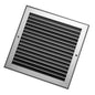 Rectangular External Weather Louvre with Mesh
